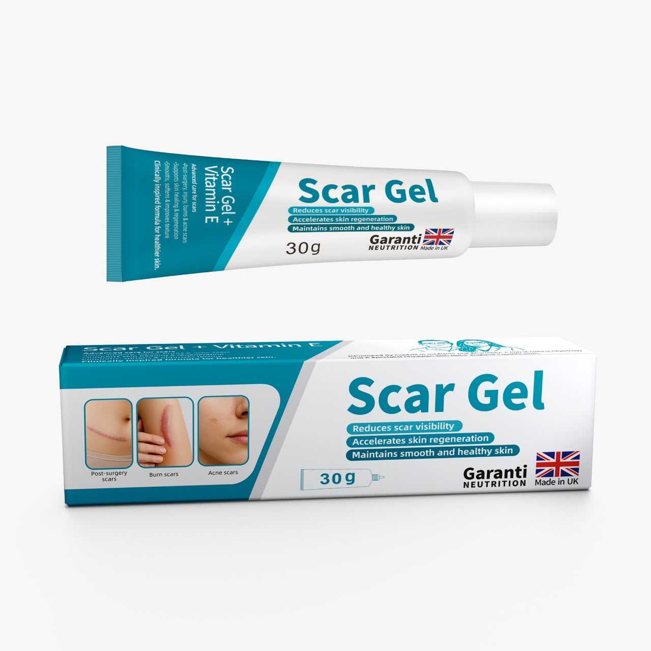 Scar Gel plus Vitamin E 30g